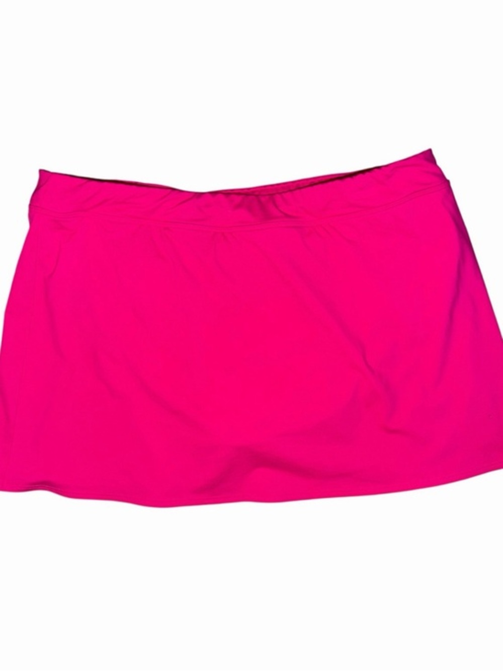 Lands' End Hot Pink Tankini Swim Skirt